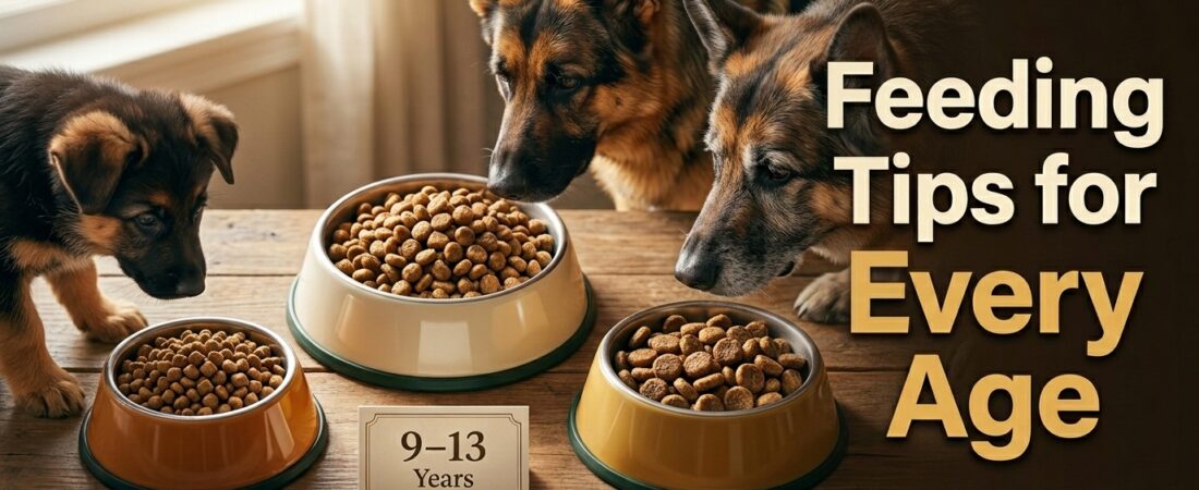 German Shepherd Expected Lifespan: Feeding Tips for Every Age