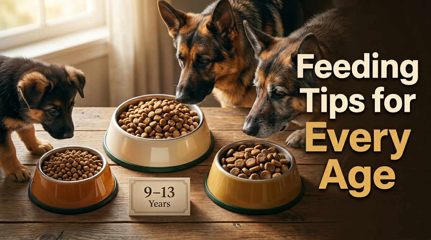 German Shepherd Expected Lifespan: Feeding Tips for Every Age