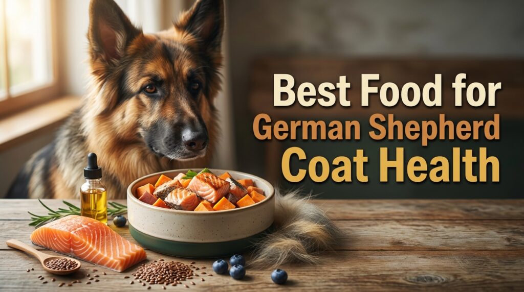 Best German Shepherd dog food for shedding