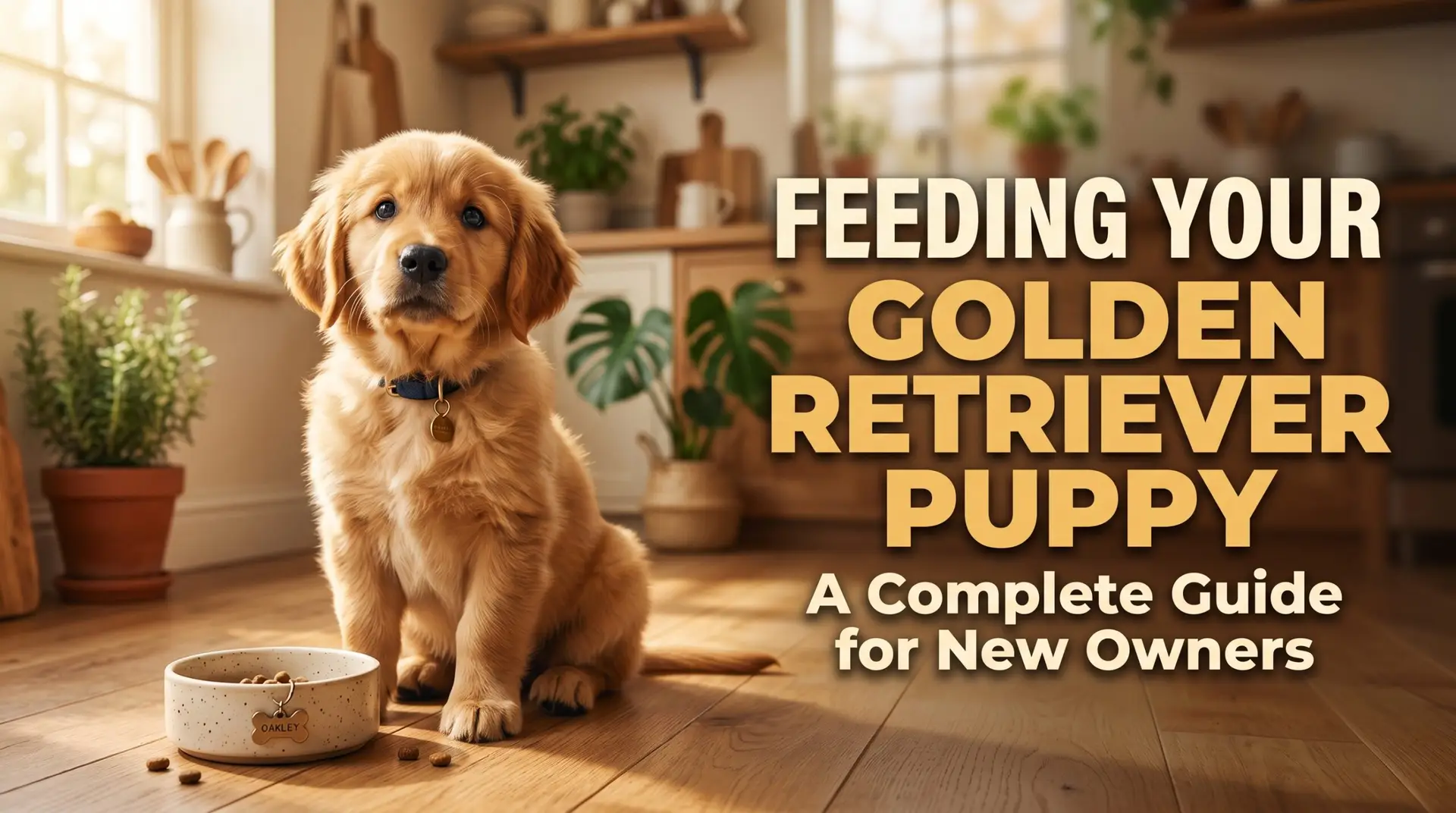Golden Retriever Puppy Food: What to Feed in the First Year