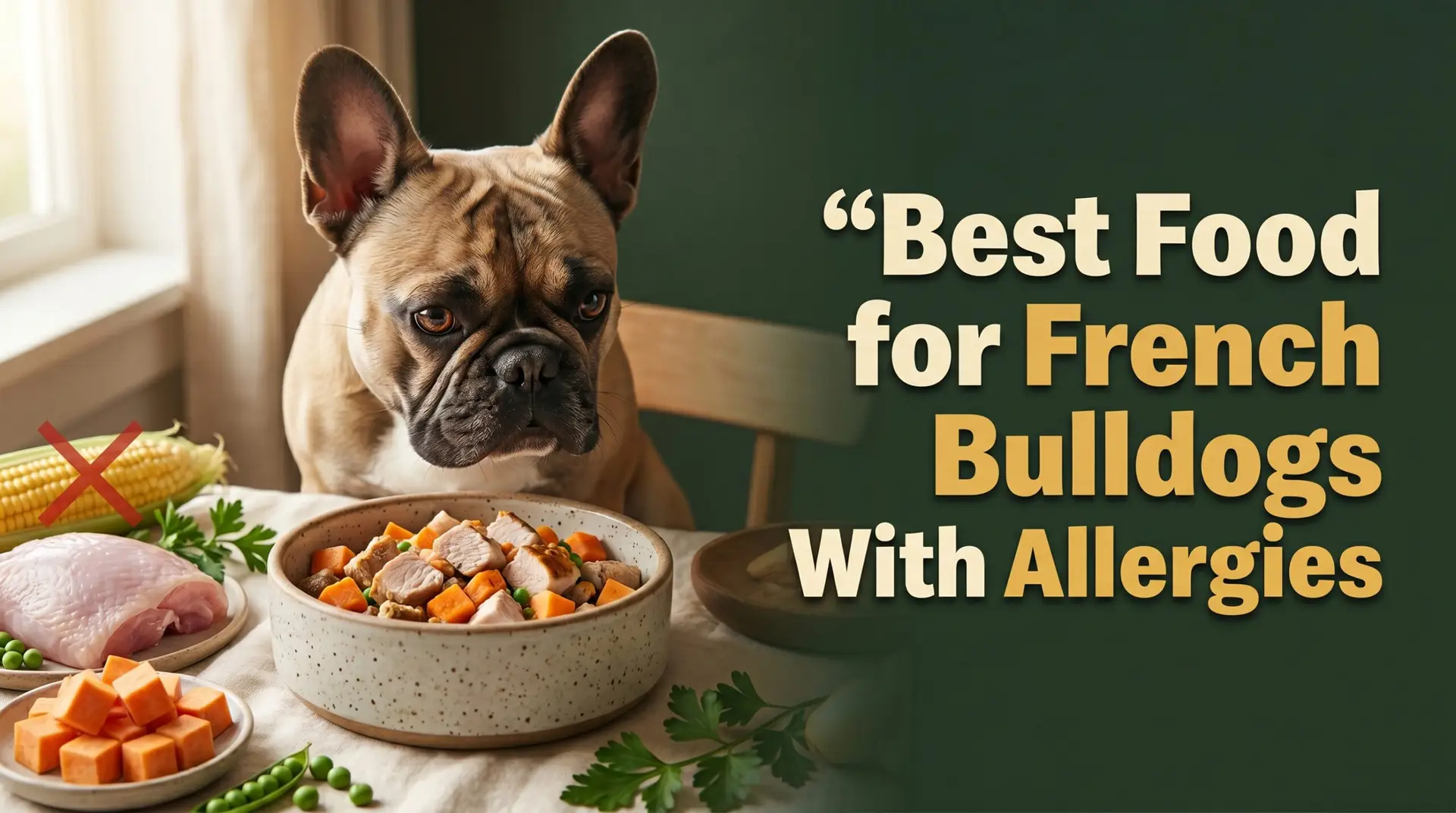 Best Dog Food for French Bulldogs with Allergies (2026)