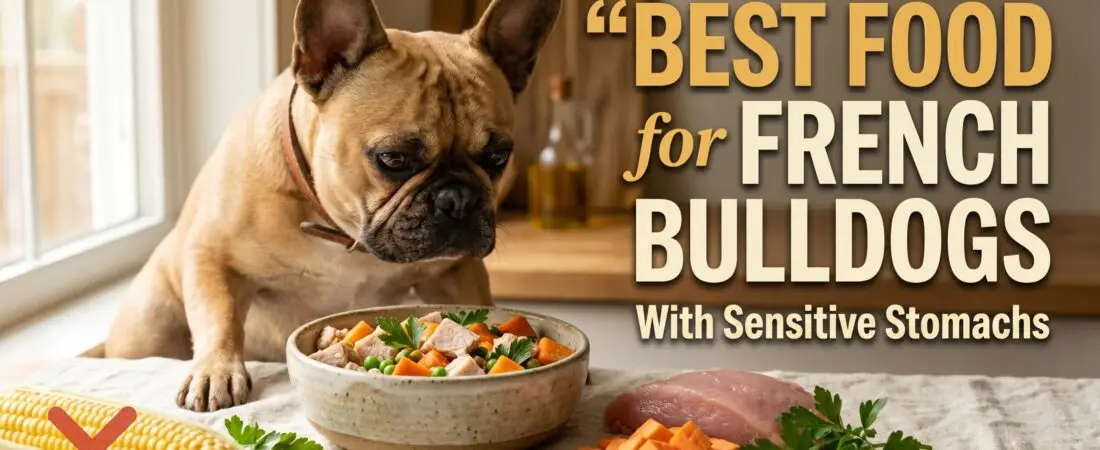 5 Best Dog Food for French Bulldogs with Sensitive Stomachs