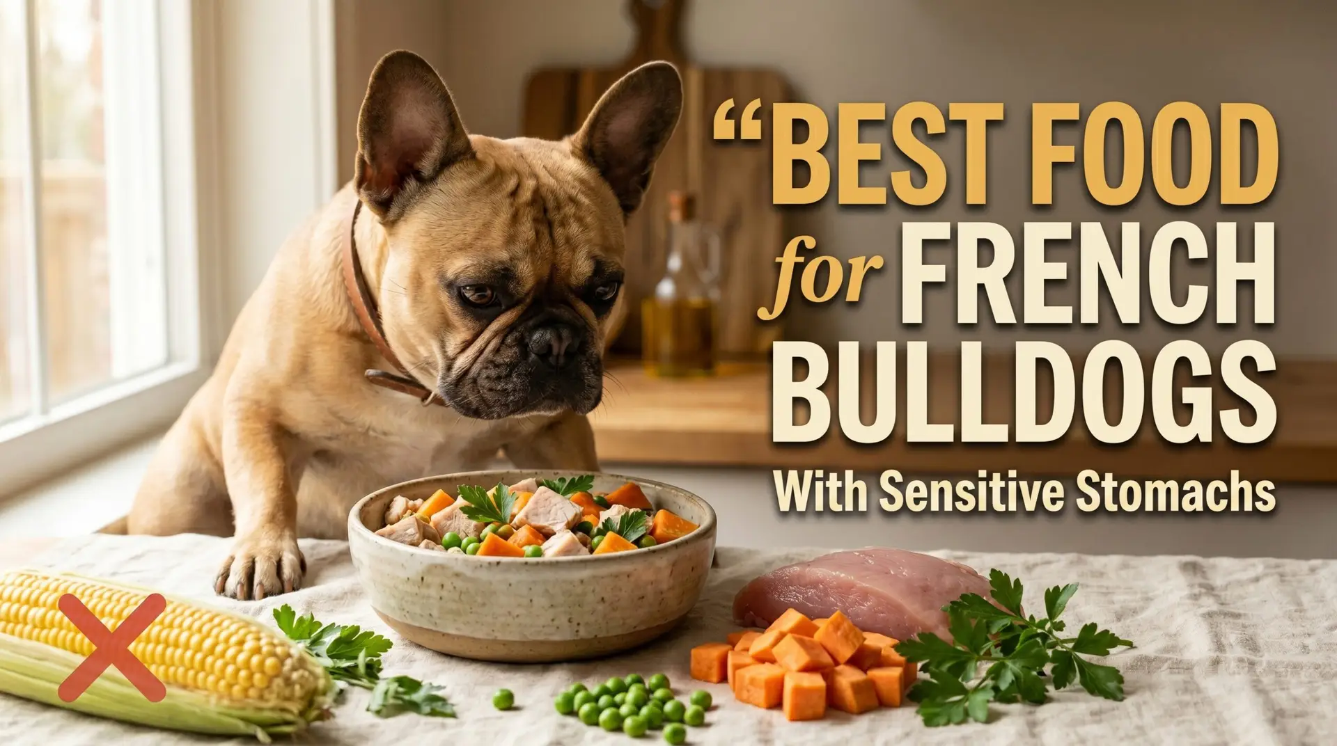 5 Best Dog Food for French Bulldogs with Sensitive Stomachs