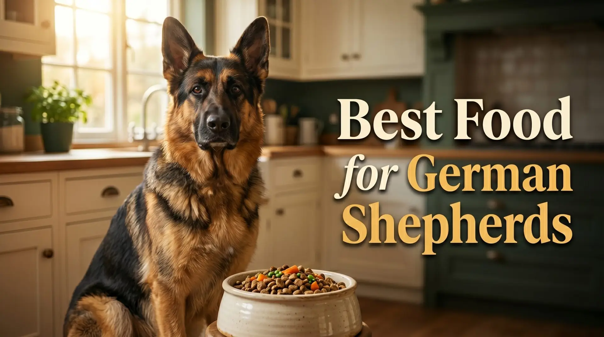 Best Dog Food for German Shepherds: A Real Owner’s Breed Guide (2026)