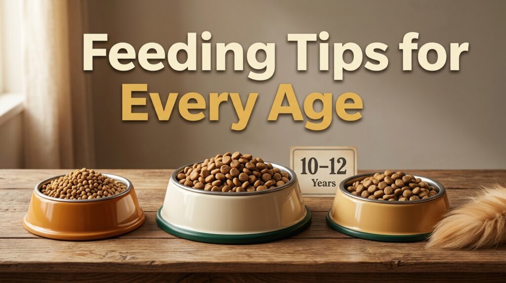 How Long Do Golden Retrievers Live? What Owners Need to Know About Feeding at Every Age (2026)
